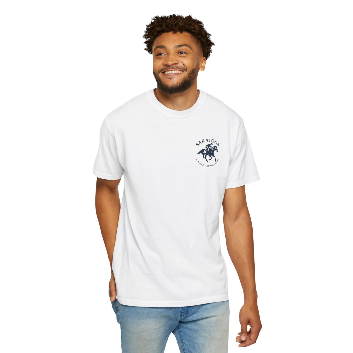 Saratoga Summer Happens Here T-Shirt - 10 colors