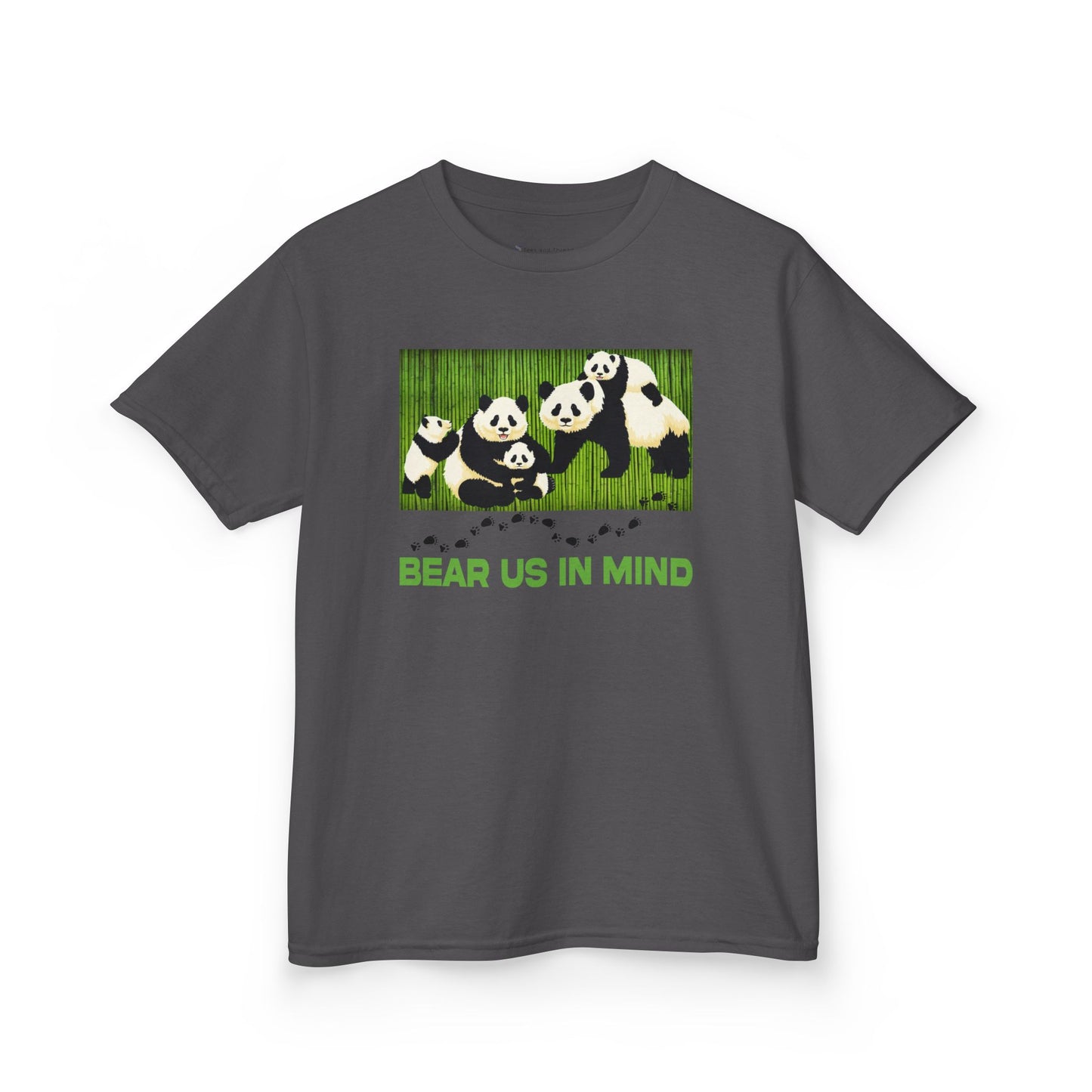 Kids' Bear Us In Mind Panda T-Shirt - 15 colors