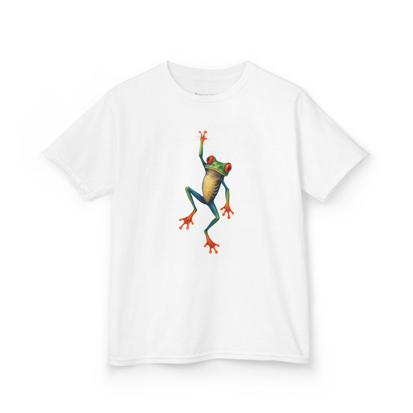 Kids' Hang On Froggy T-shirt - 14 colors
