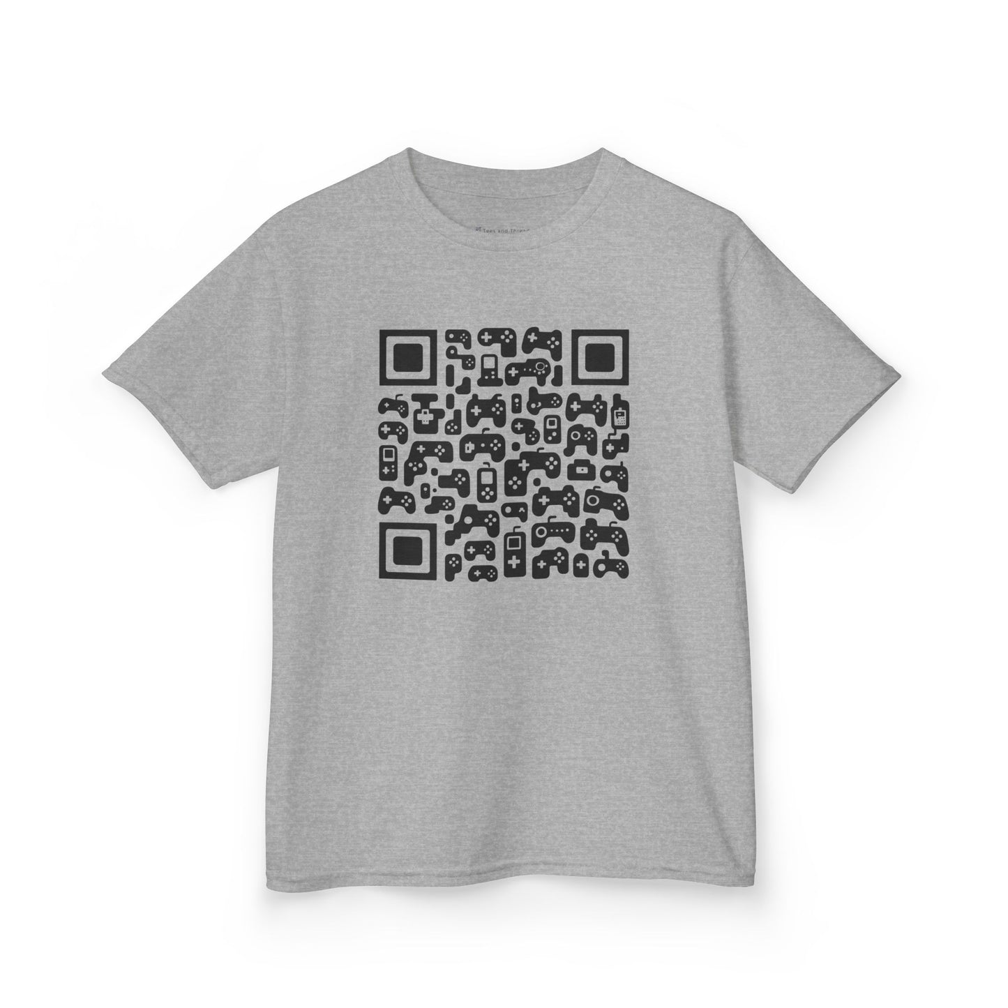 Kids' Gaming QR Code T-shirt - 7 colors