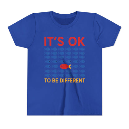 It's OK To Be Different Fishy Friends Kids T-Shirt