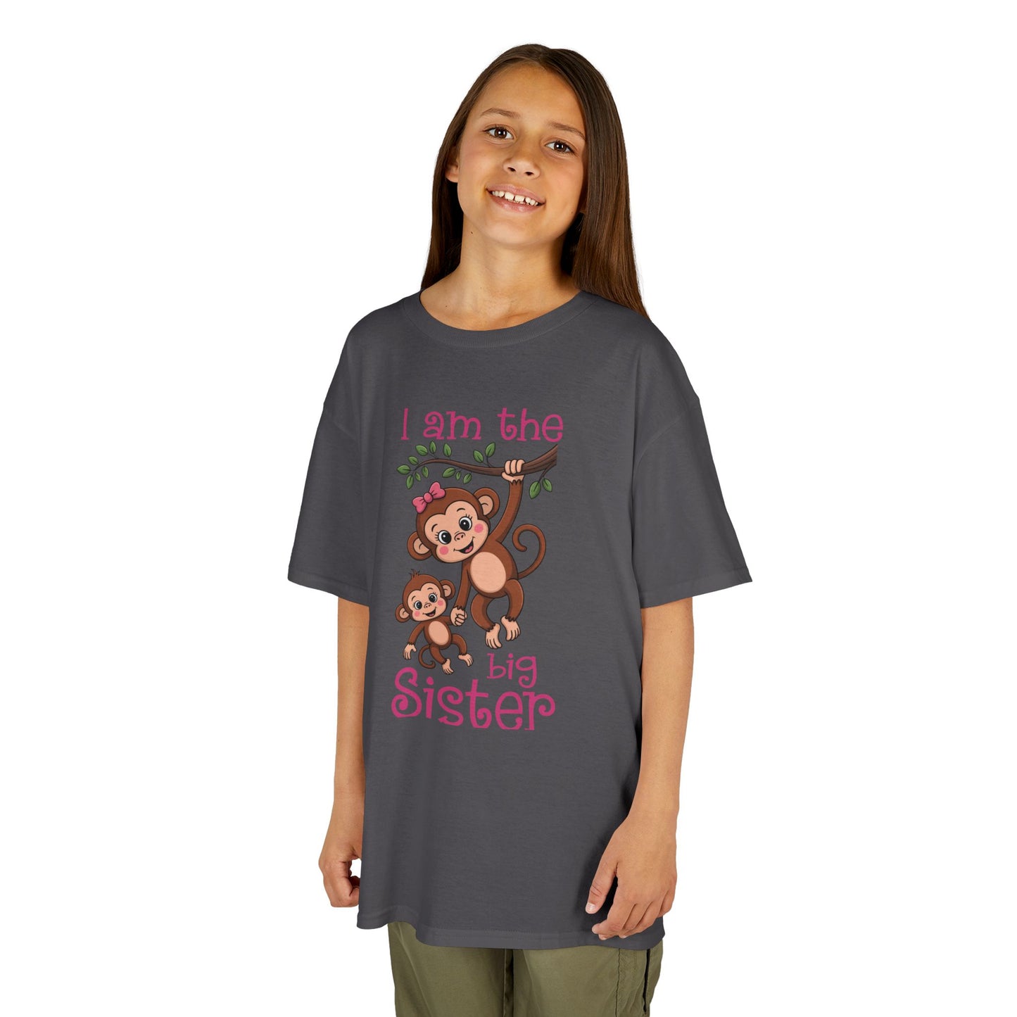 Kids' I Am The Big Sister T-Shirt - 13 colors