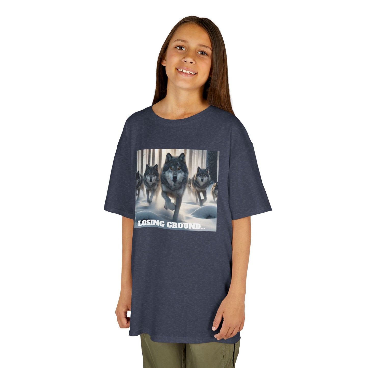 Kids' Losing Ground Wolf Pack T-Shirt - 9 colors