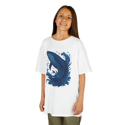 Kids' Soaring Whale T-shirt - 10 colors