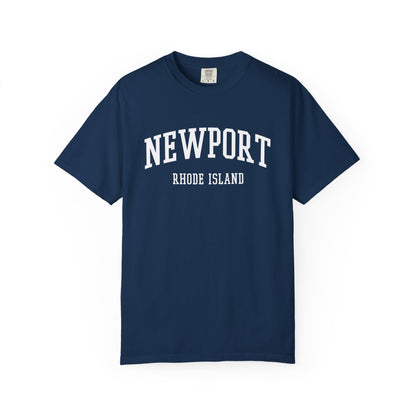 Newport Rhode Island Classic Block T-shirt - 15 colors