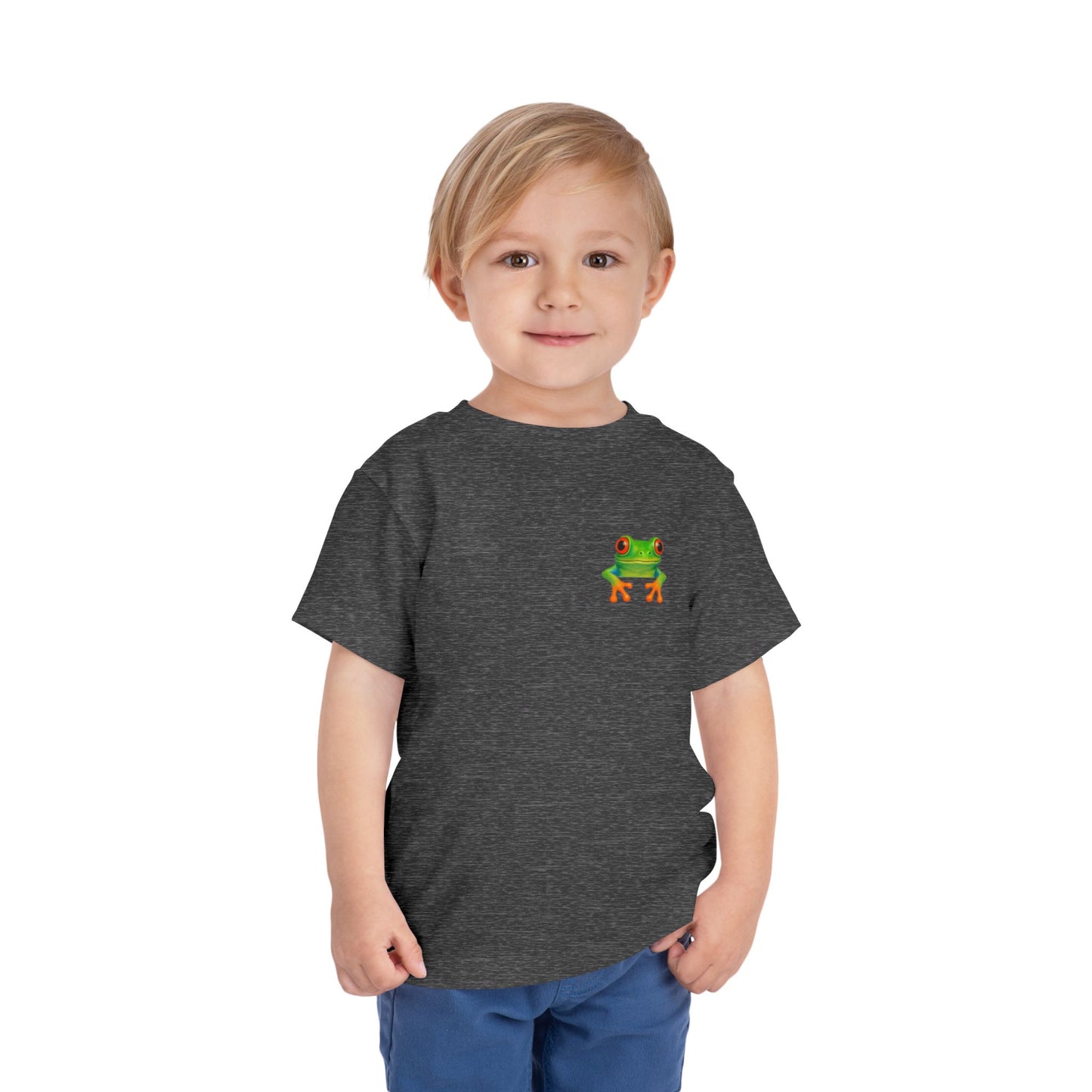 Froggy Friend Cute Toddler Tee - 7 colors