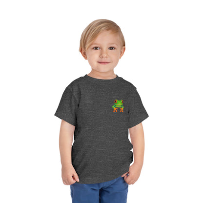 Froggy Friend Cute Toddler Tee - 7 colors
