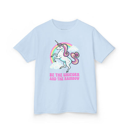 Kids' Be The Unicorn and The Rainbow T-Shirt - 17 Colors