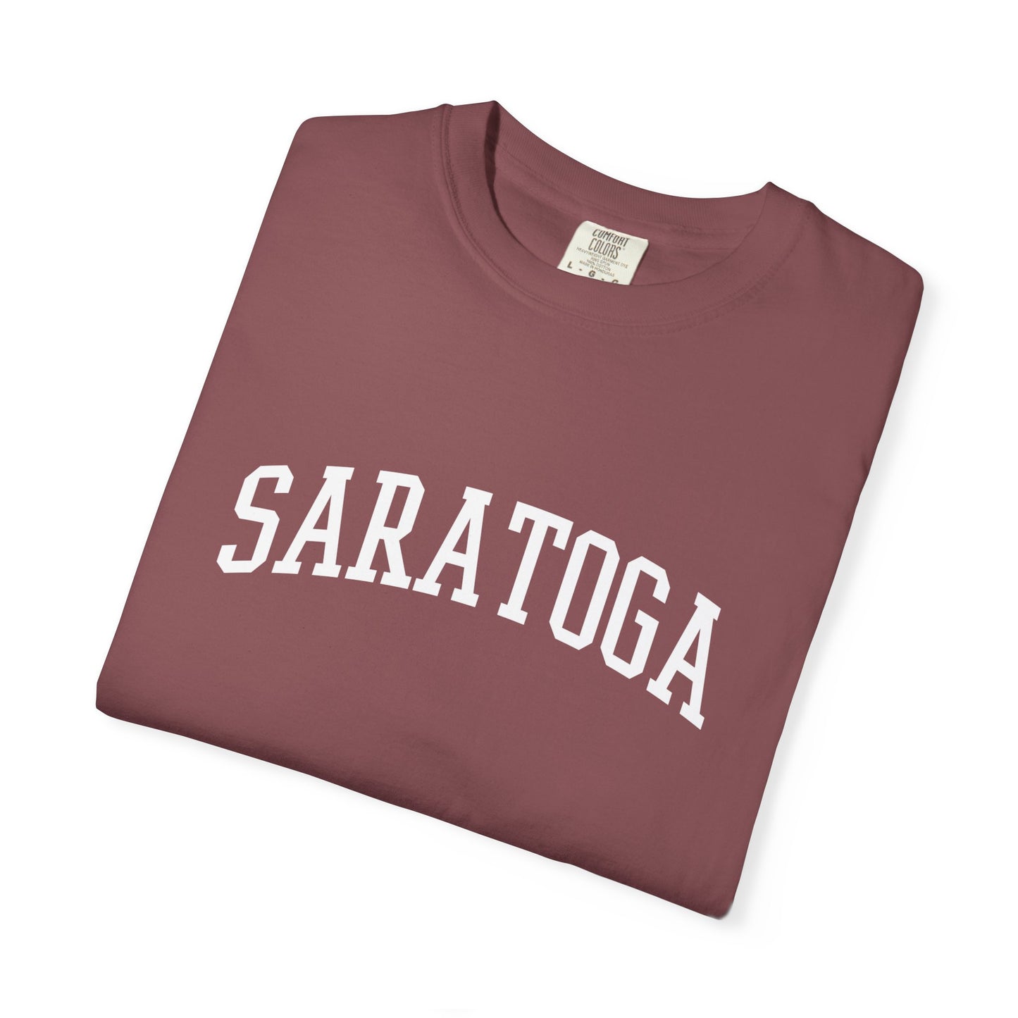 Saratoga Classic Block T-shirt - 15 colors