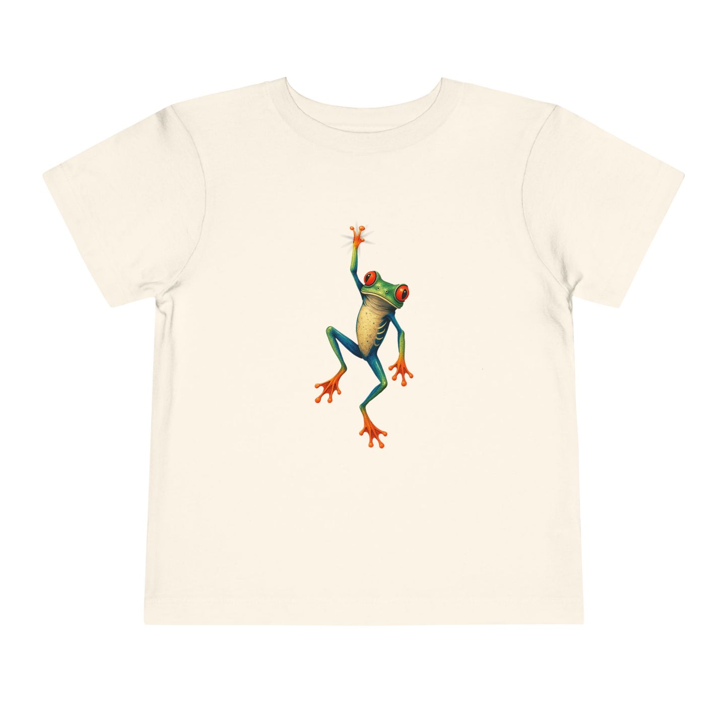 Hang on Froggy Cute Toddler Tee - 9 colors