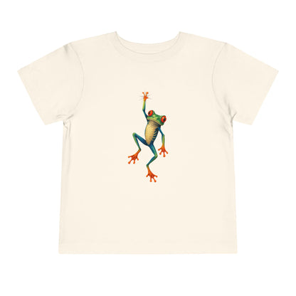 Hang on Froggy Cute Toddler Tee - 9 colors