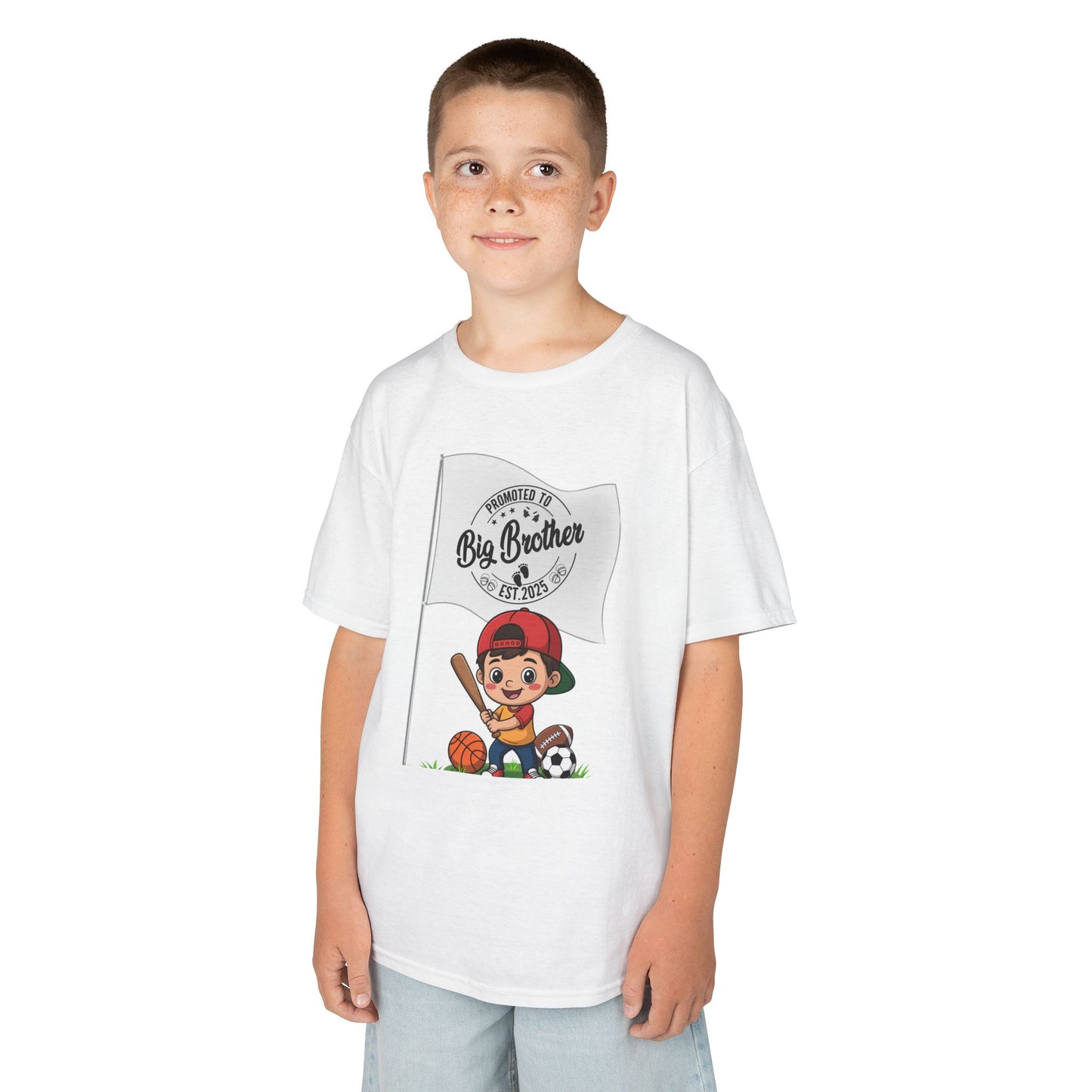 Kids' Promoted to Big Brother 2025 T-Shirt - 12 colors