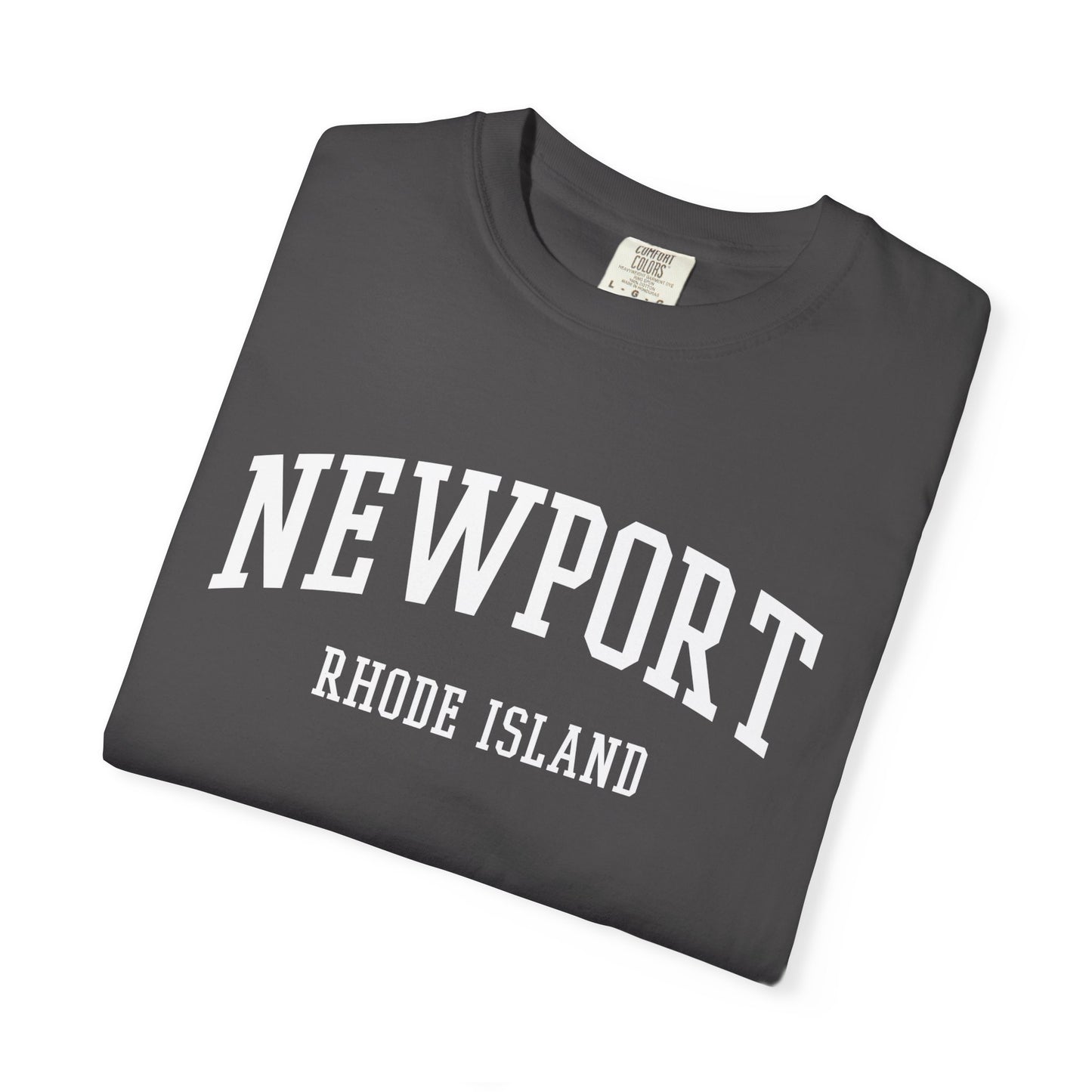Newport Rhode Island Classic Block T-shirt - 15 colors