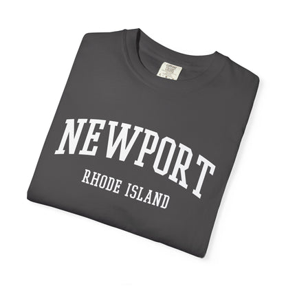 Newport Rhode Island Classic Block T-shirt - 15 colors