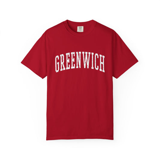Greenwich CT Classic Block T-shirt
