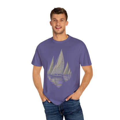 Sailing Shadows Unisex T-Shirt - 13 colors