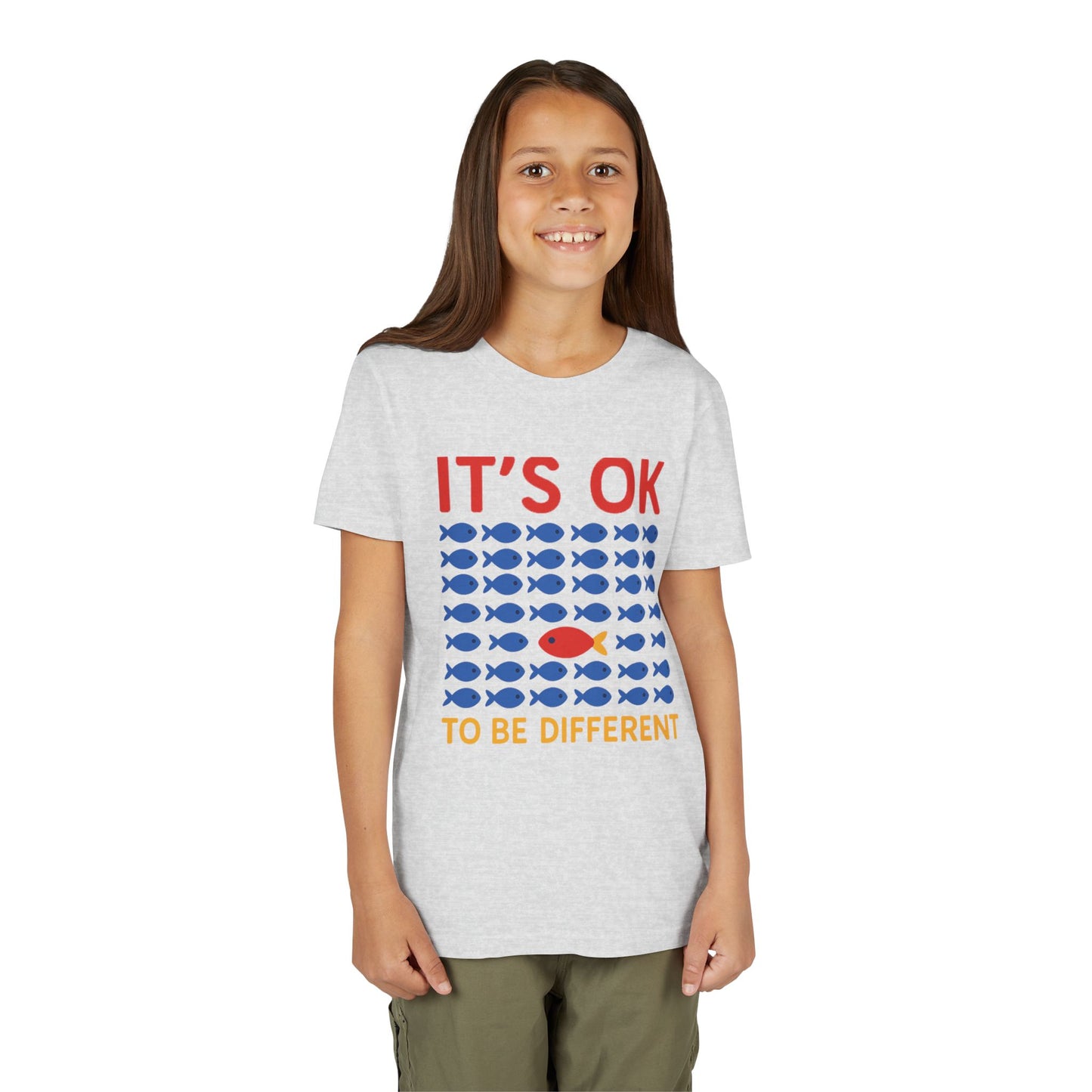 It's OK To Be Different Fishy Friends Kids T-Shirt