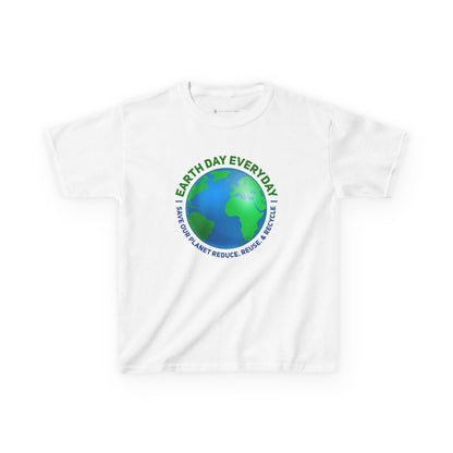 Kids' Earth Day Every Day T-shirt - 11 colors