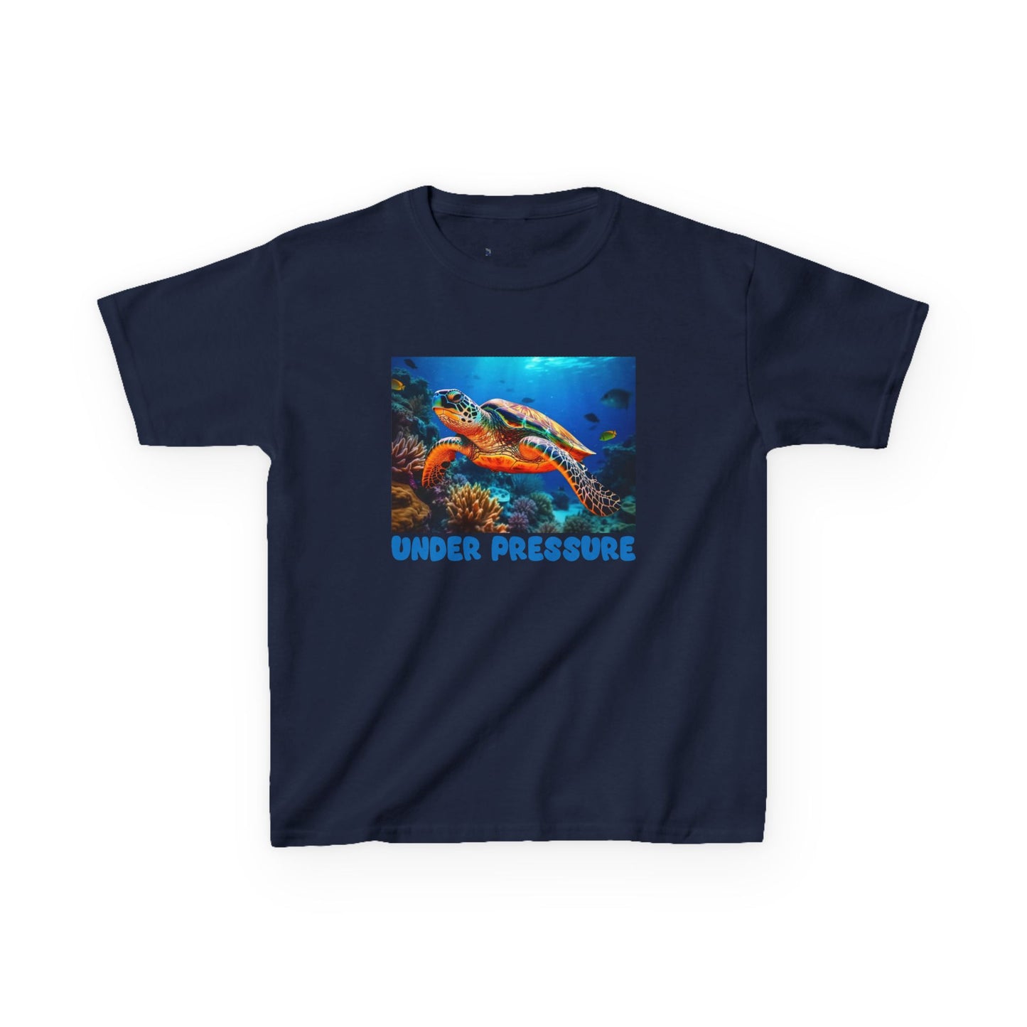 Kids' Under Pressure Sea Turtle T-shirt - 15 colors
