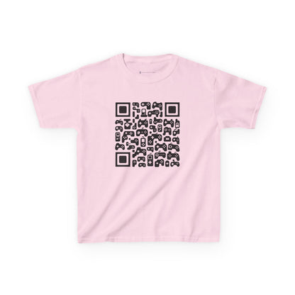 Kids' Gaming QR Code T-shirt - 7 colors