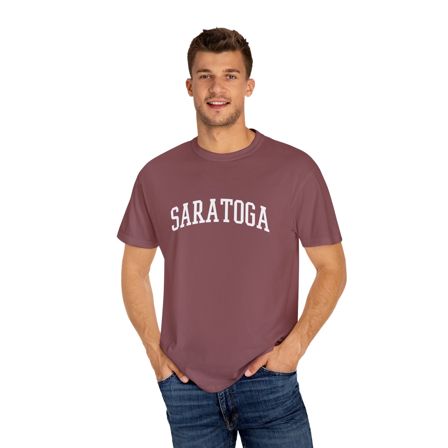Saratoga Classic Block T-shirt - 15 colors