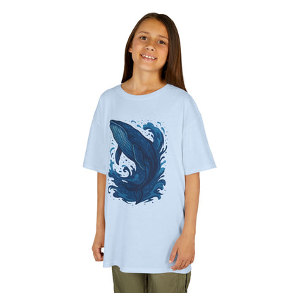 Kids' Soaring Whale T-shirt - 10 colors