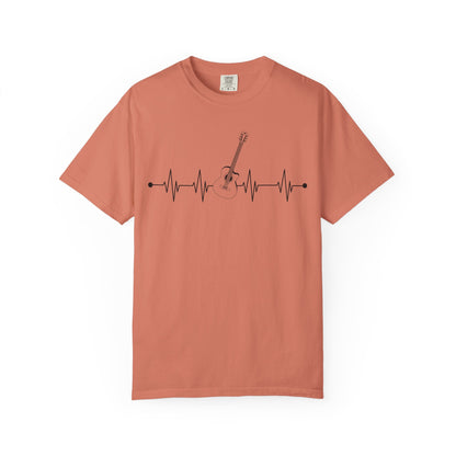Guitar Heartbeat T-Shirt - 16 colors