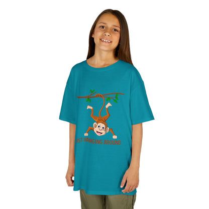 Kids' Just Hanging Around Monkey T-Shirt - 18 colors