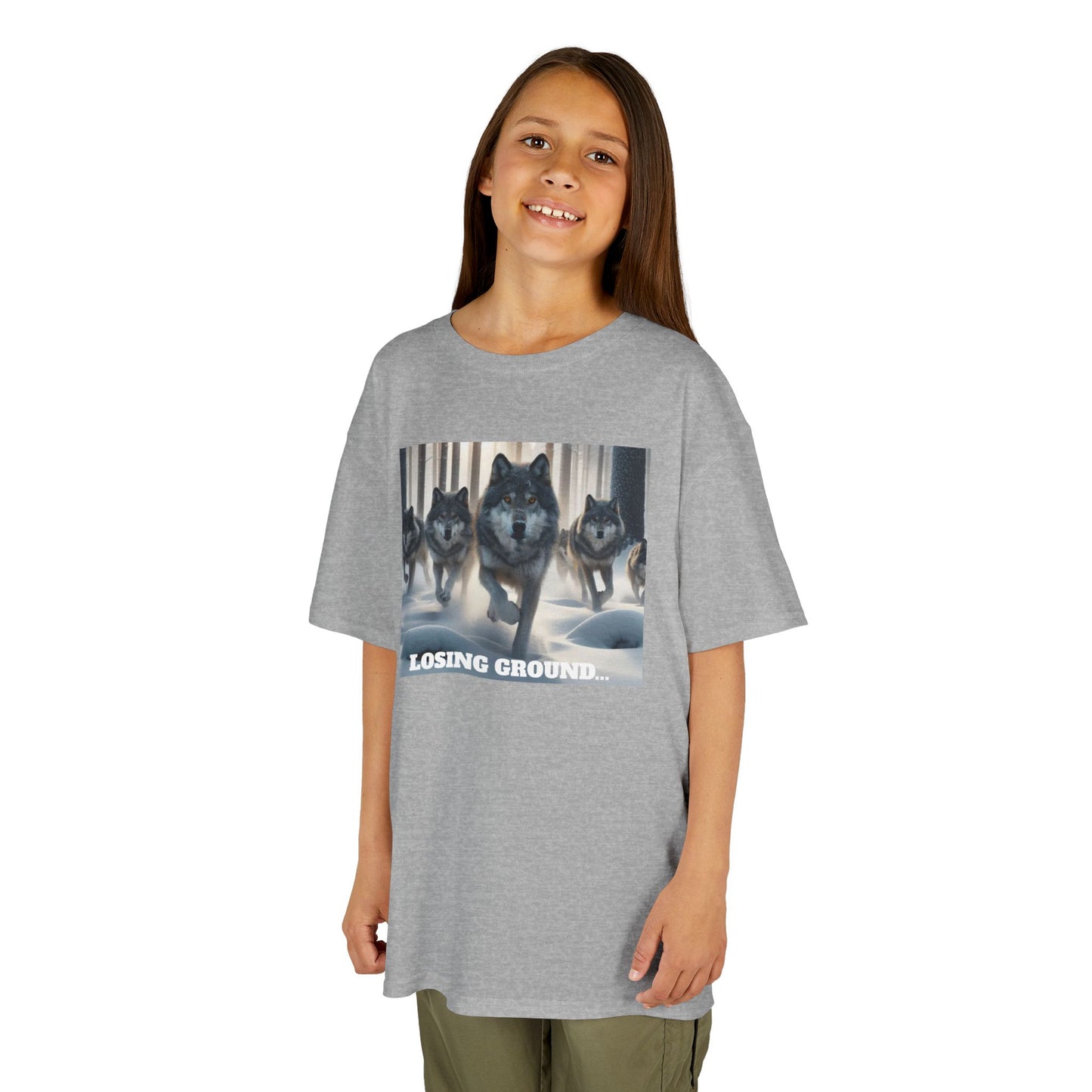 Kids' Losing Ground Wolf Pack T-Shirt - 9 colors