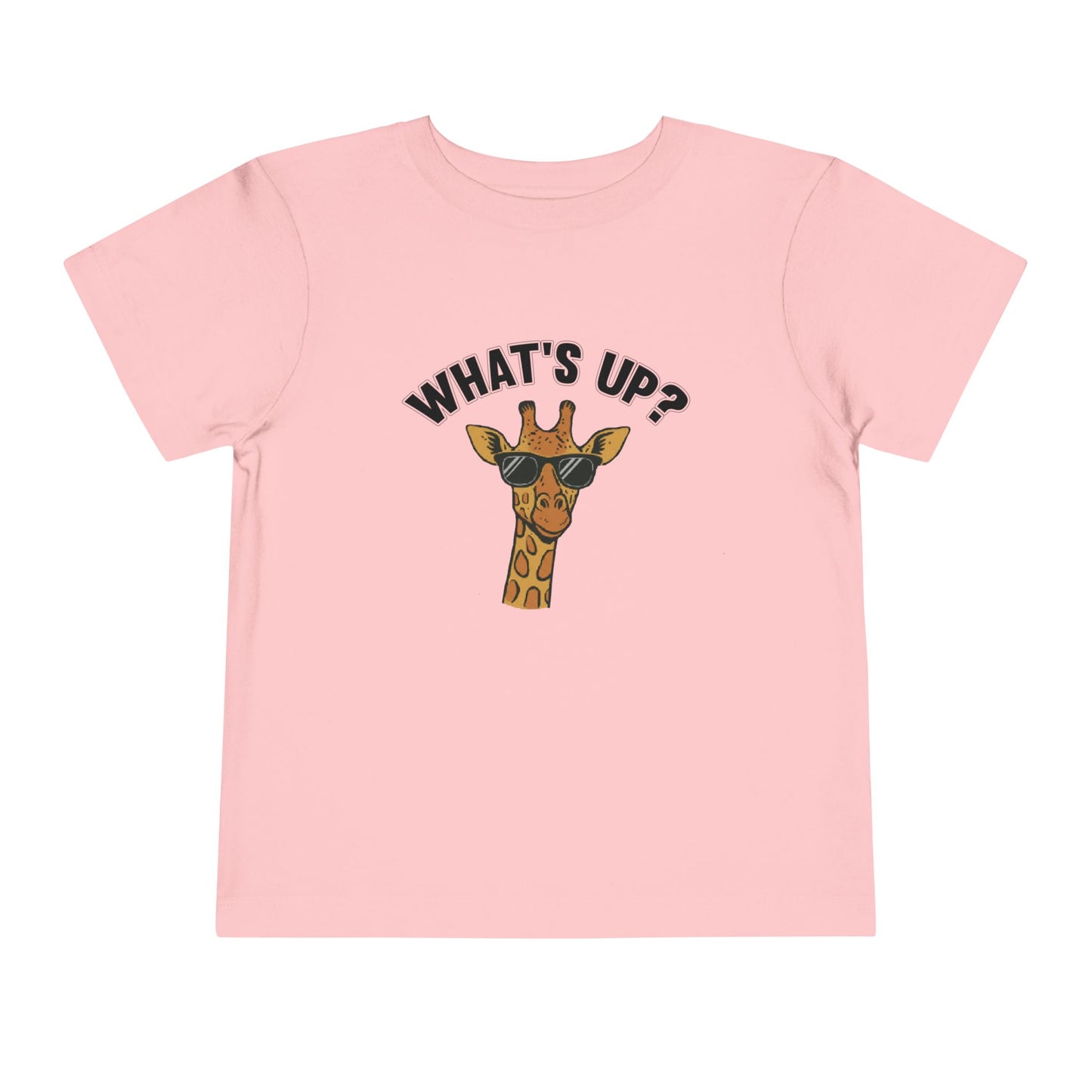 What's Up Cute Giraffe Toddler Tee - 6 colors