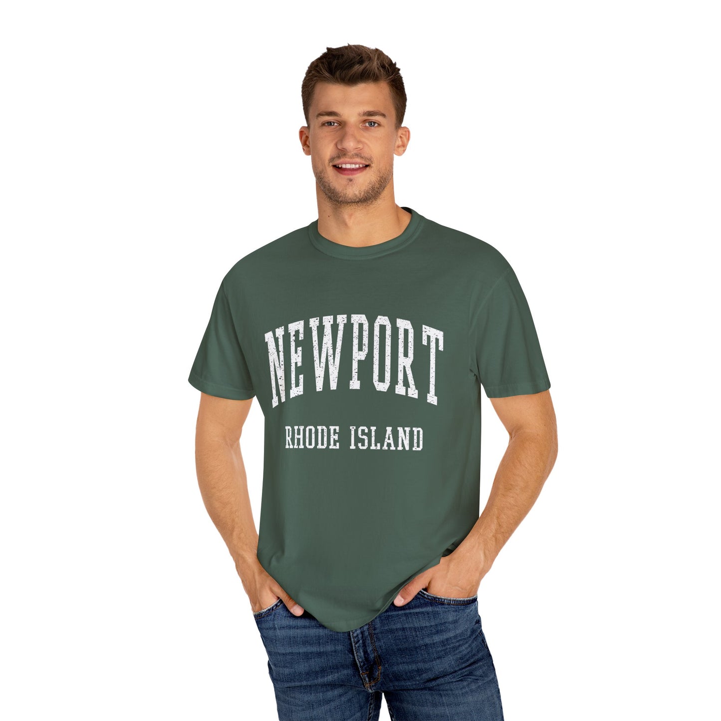 Newport Rhode Island Classic Block T-shirt