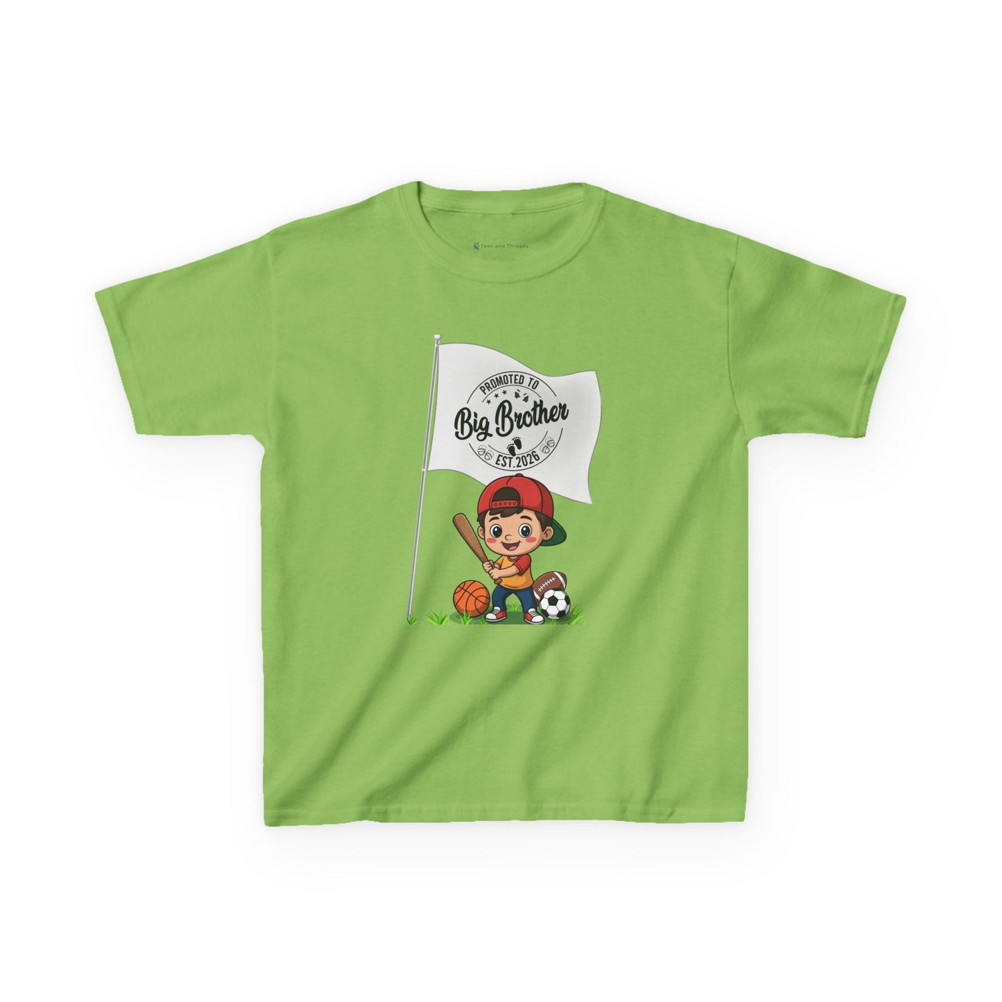Kids' Promoted to Big Brother 2026 T-Shirt - 16 colors