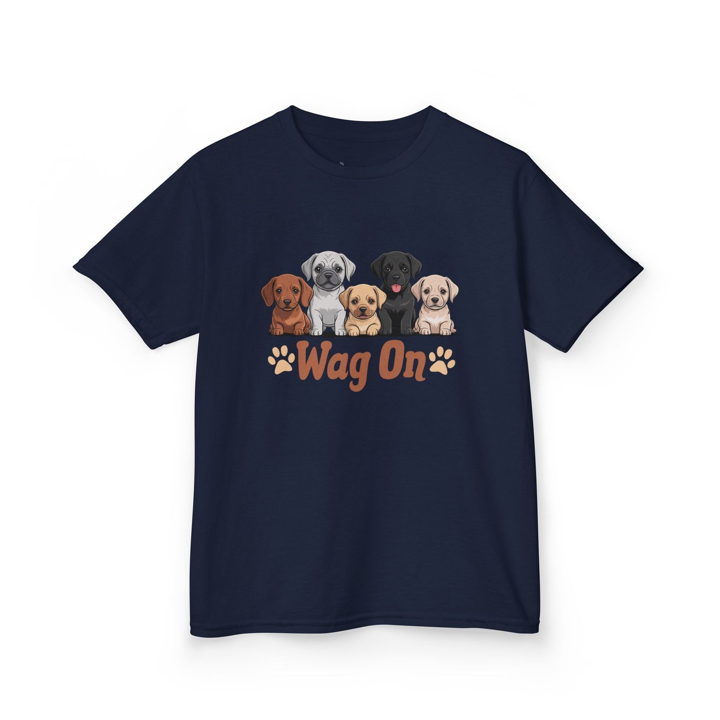 Kids' Wag On Furry Puppies T-Shirt