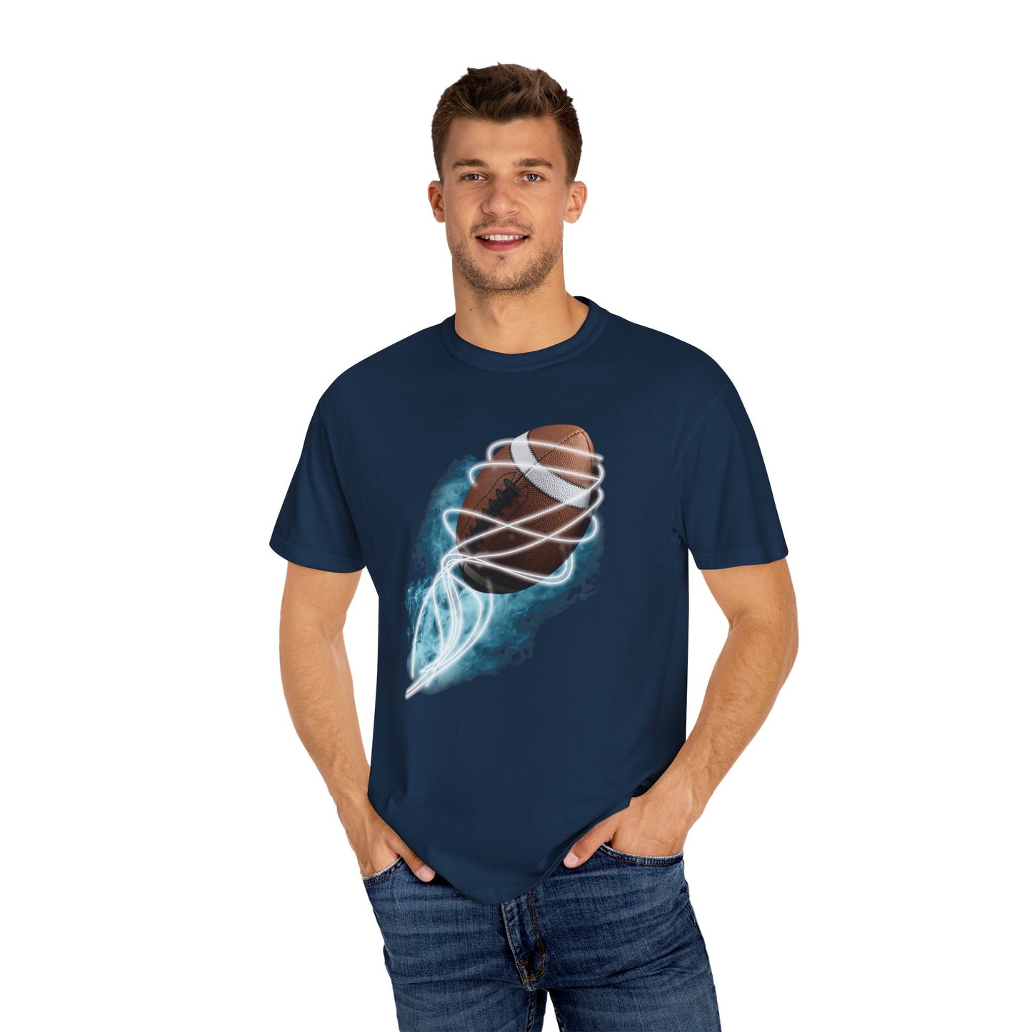 Football Laser T-Shirt - 12 colors