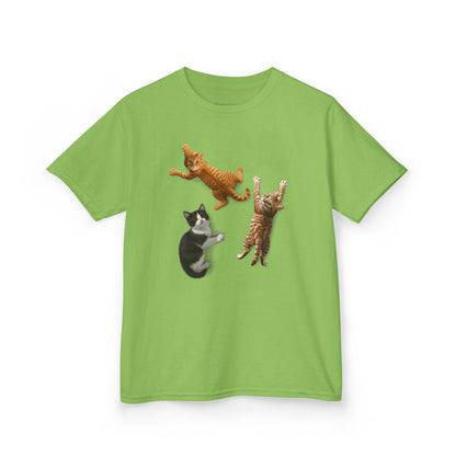 Kids' Clinging Kittens T-Shirt - 14 colors