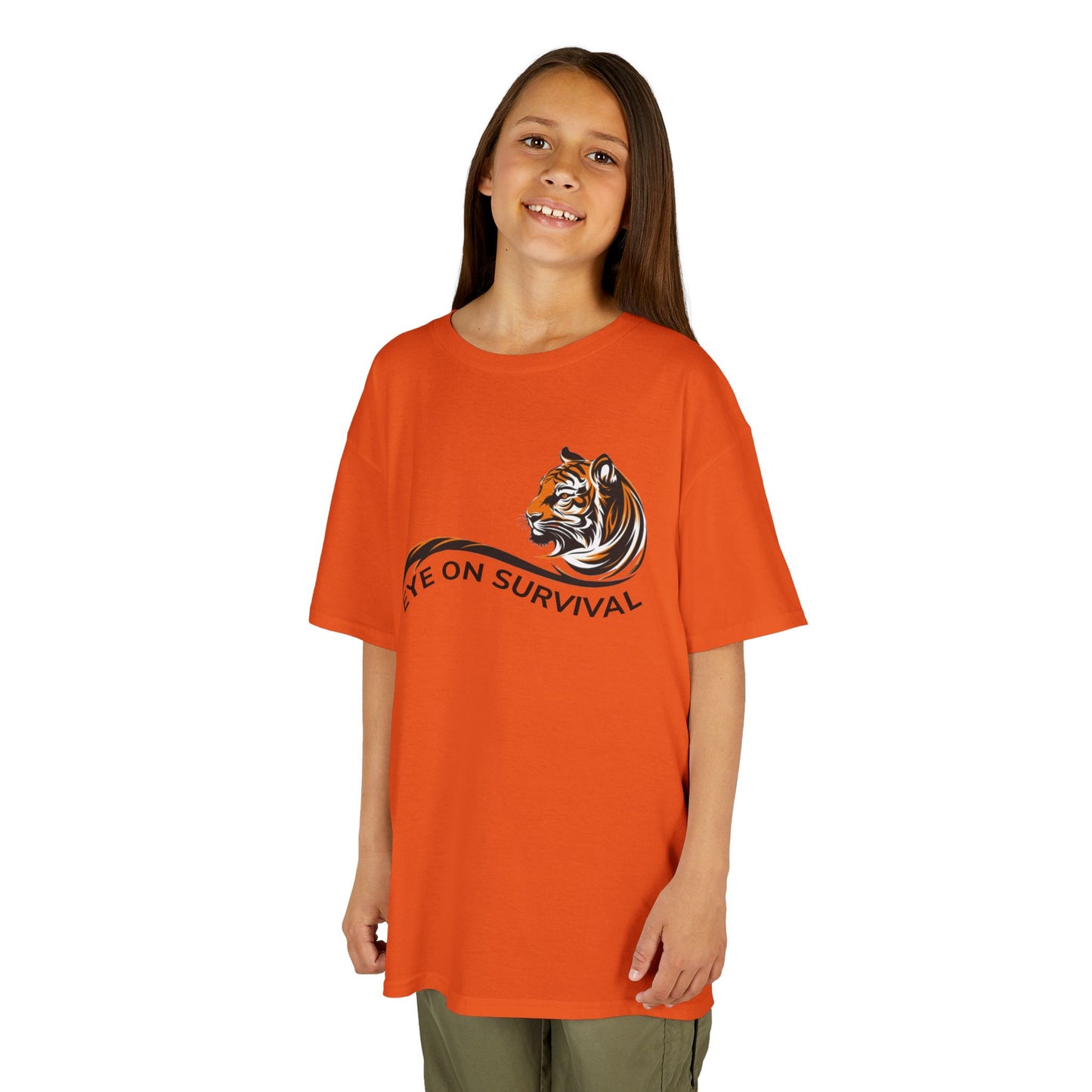 Kids' Eye on Survival Tiger T-shirt - 12 colors