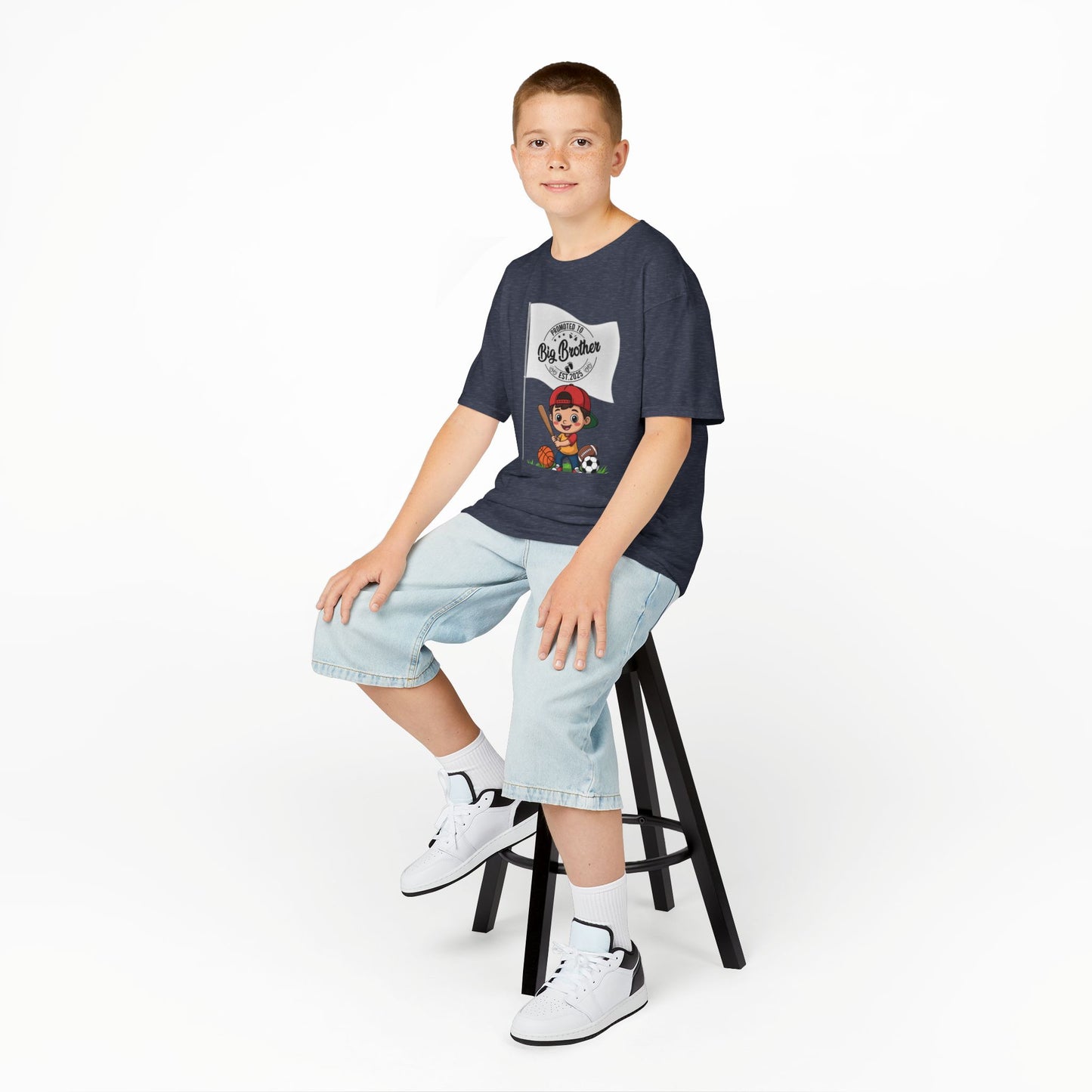 Kids' Promoted to Big Brother 2025 T-Shirt - 12 colors