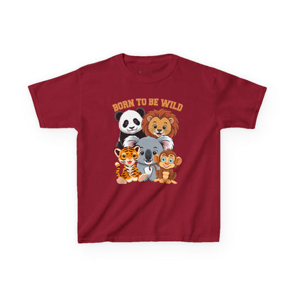 Kids' Born to Be Wild Animal Friends T-Shirt - 18 colors