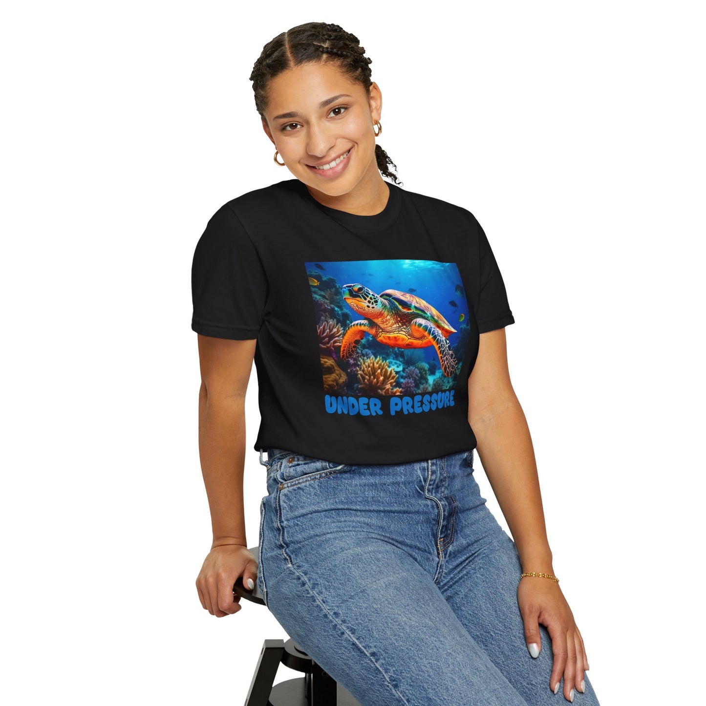 Under Pressure Sea Turtle T-Shirt - 16 colors