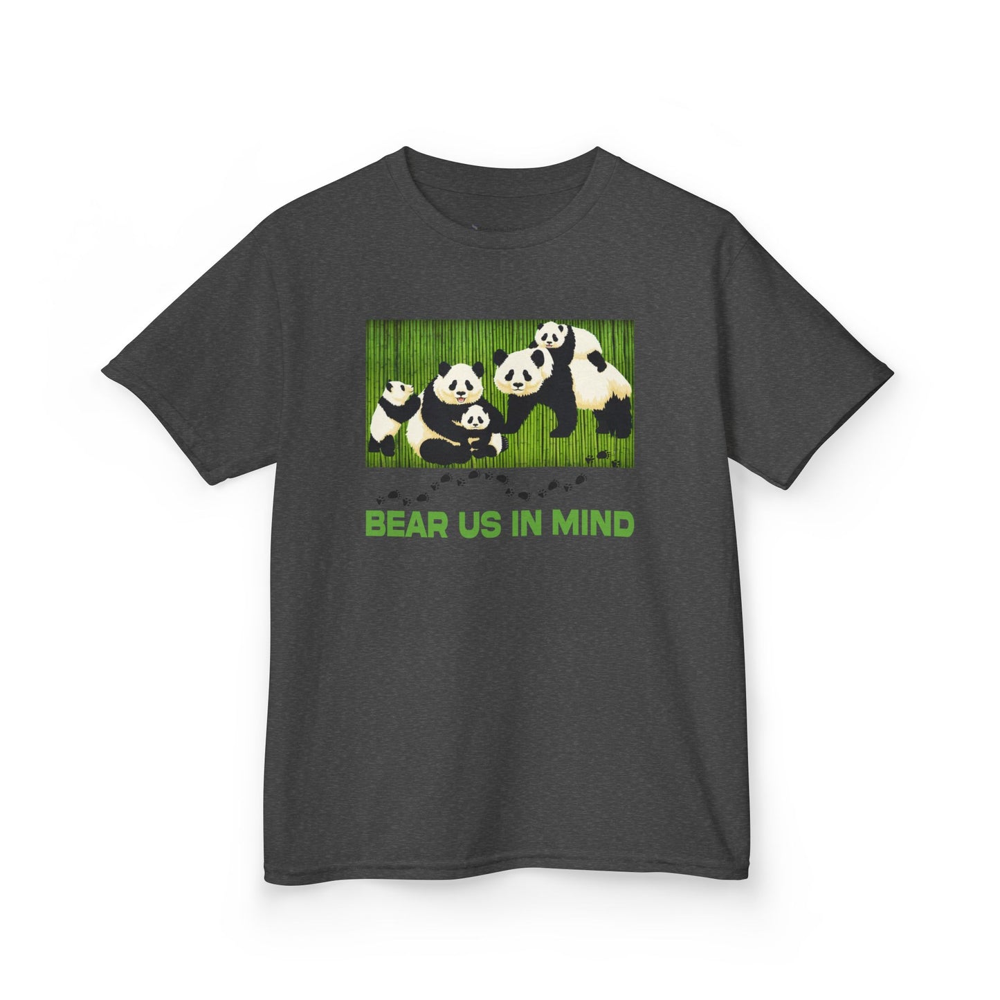 Kids' Bear Us In Mind Panda T-Shirt - 15 colors