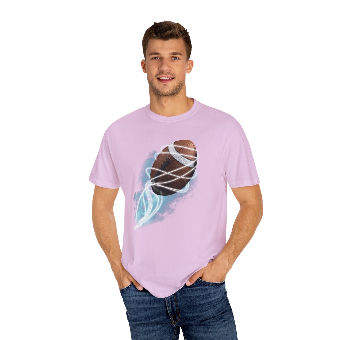 Football Laser T-Shirt - 12 colors