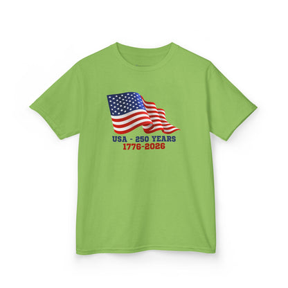 Kids' USA 250 Years Birthday 1776-2026 T-shirt - 15 colors