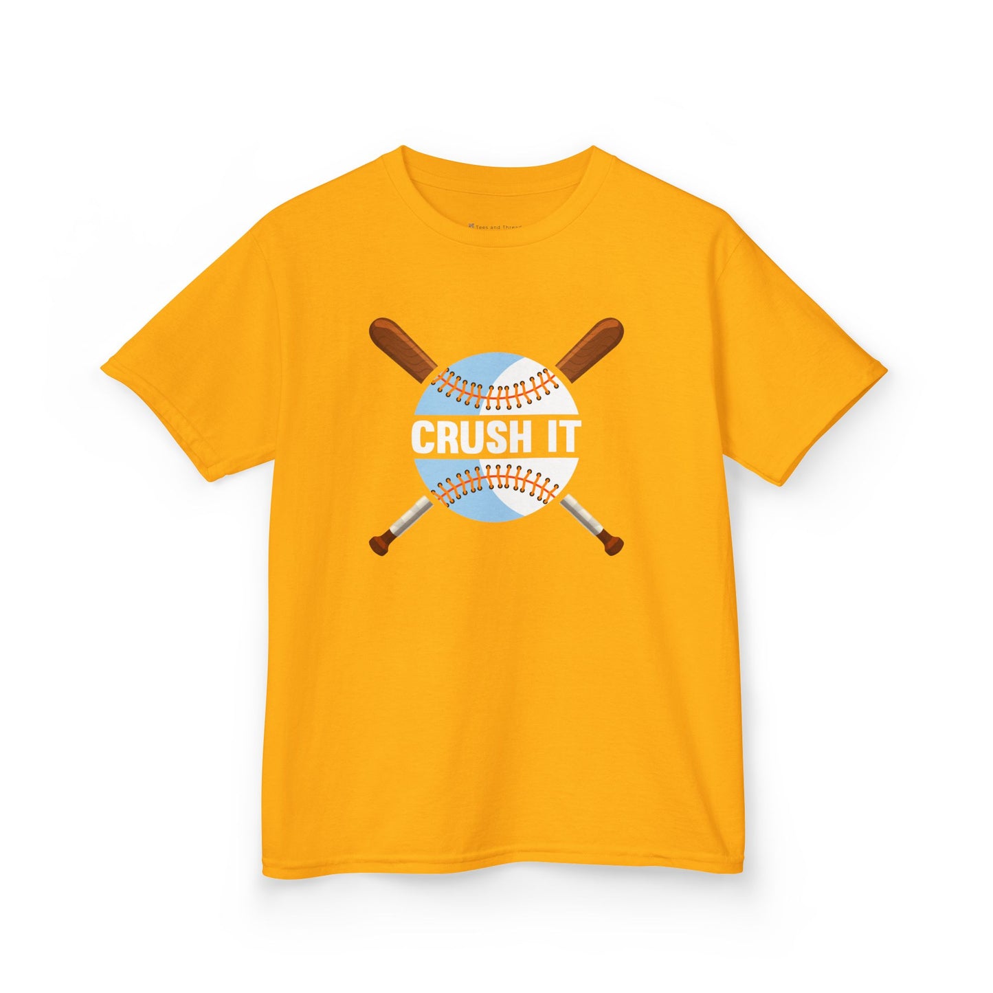 Kids' Crush It Baseball T-Shirt - 8 colors