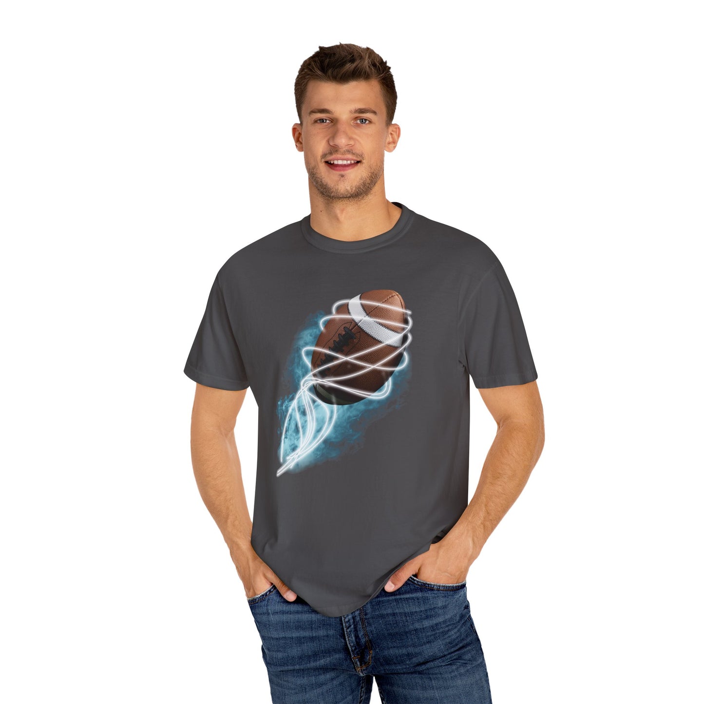 Football Laser T-Shirt - 12 colors