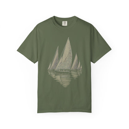 Sailing Shadows Unisex T-Shirt - 13 colors