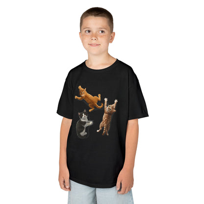 Kids' Clinging Kittens T-Shirt - 14 colors