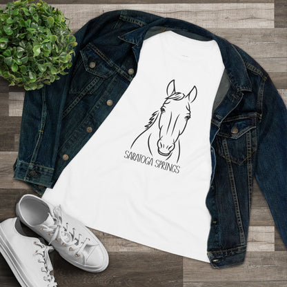 Saratoga Filly Women's Semi-Relaxed T-Shirt