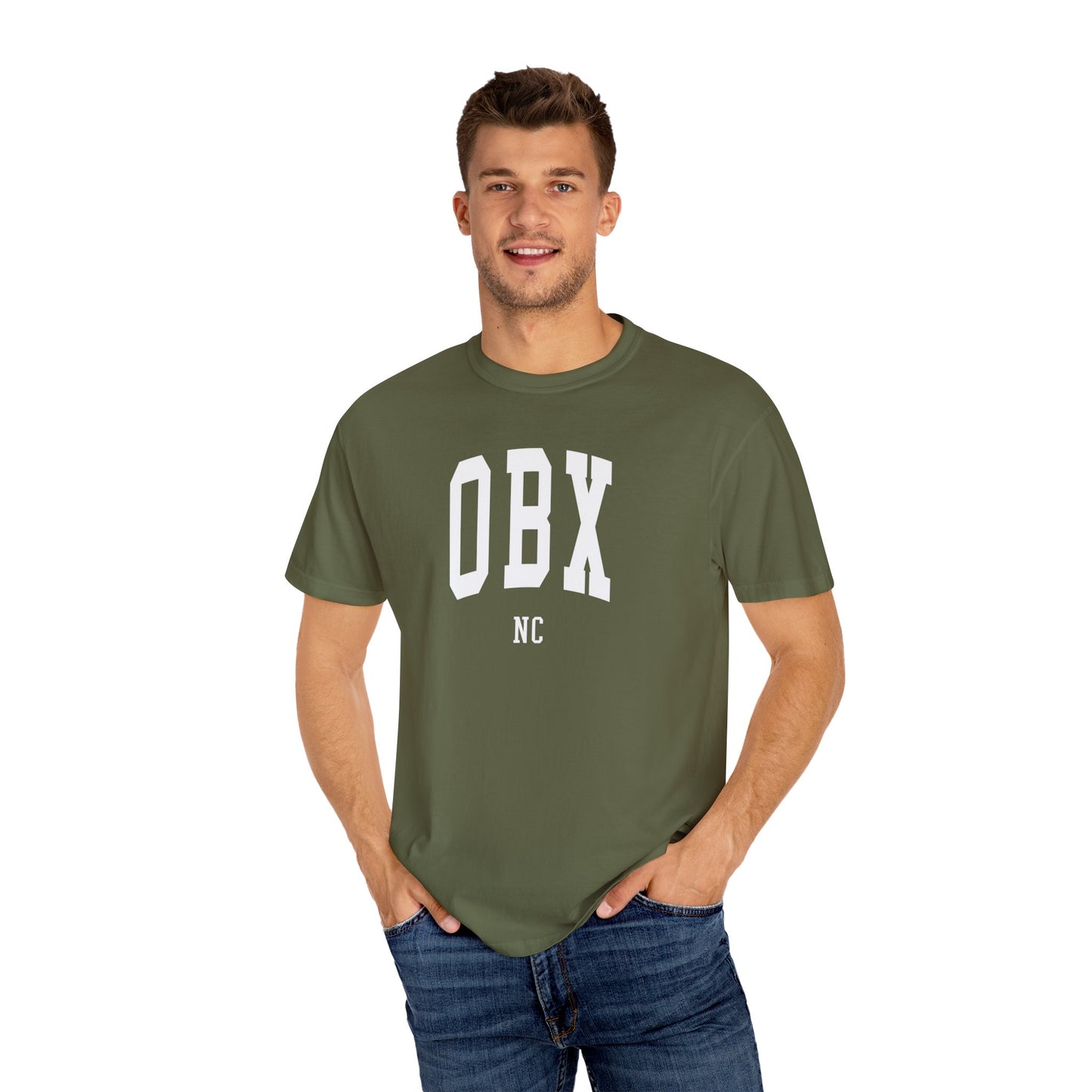 Outer Banks NC (OBX) Classic Block T-shirt - 10 colors