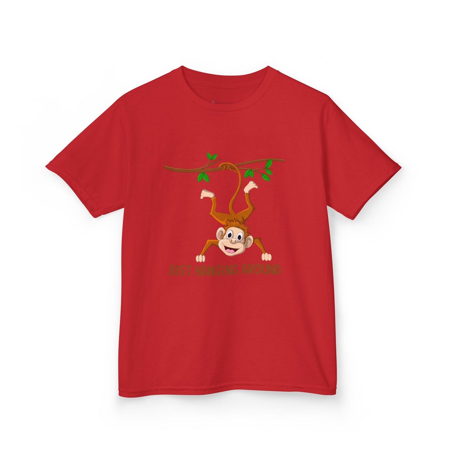 Kids' Just Hanging Around Monkey T-Shirt - 18 colors