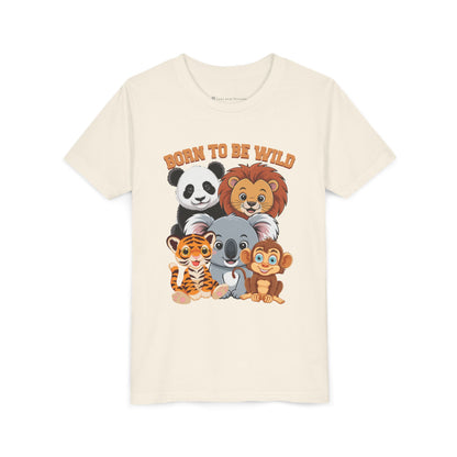 Born to Be Wild Animal Friends Kids T-Shirt